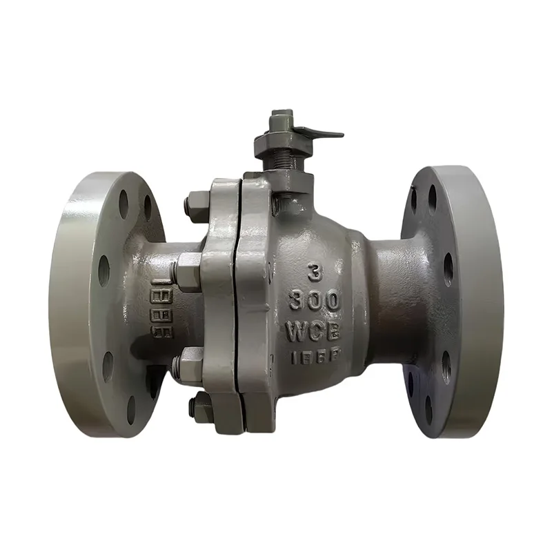 2 Sapotong Flanged Ball klep