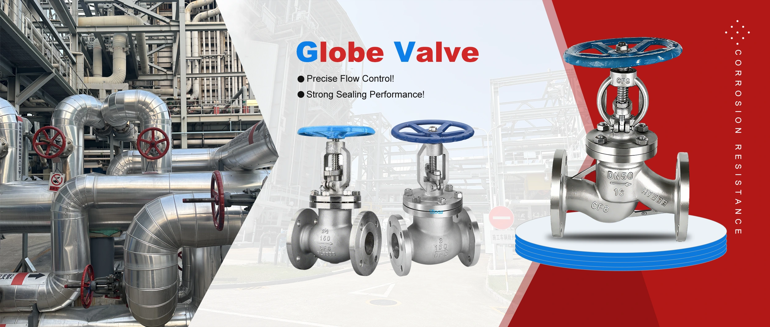 Pabrik langsung Globe klep di Huadu