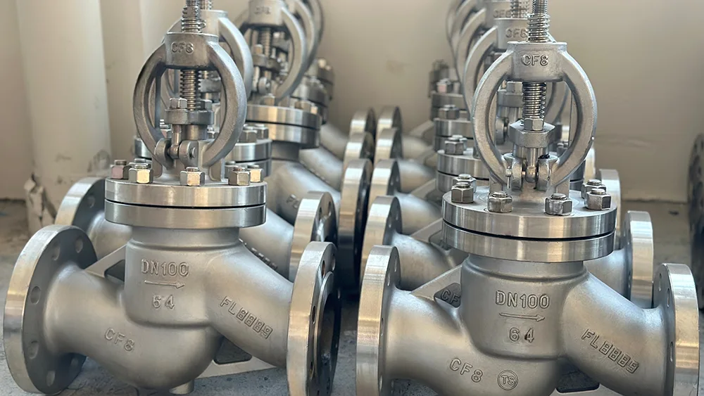 Prinsip kerja sareng fitur Globe Valve.