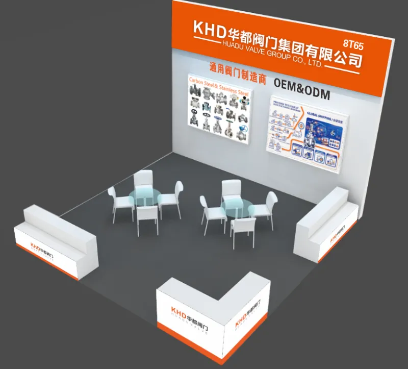 Dimana Papanggih Huadu Valve Group (KHD) dina Oktober 2026? Zhejiang Int'l klep Fair, Booth 8T65