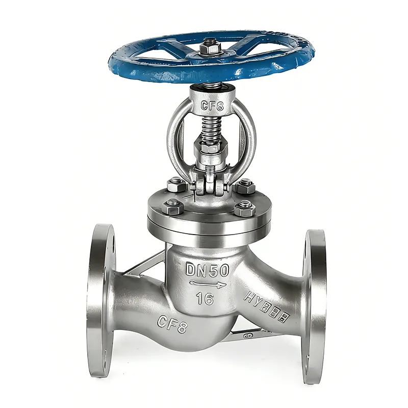 Flange amonia Globe klep