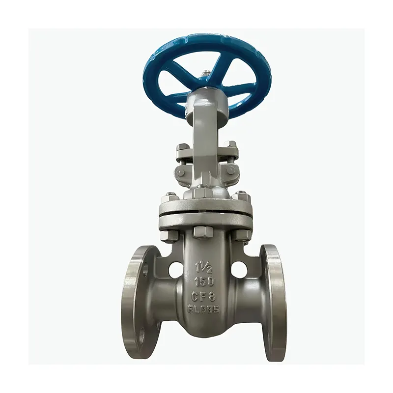 Gerbang klep Flanged Tungtung