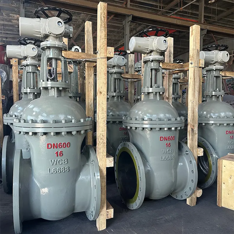 Carbon Steel Electric Flanged Gate Valve