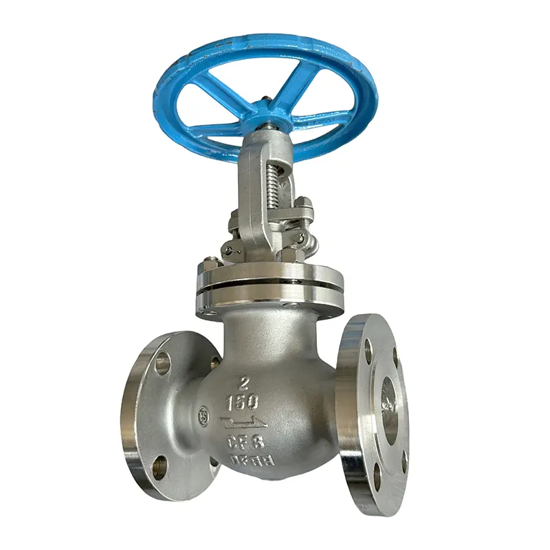 Non-rising Stem sareng Rising Stem Manual Globe valve