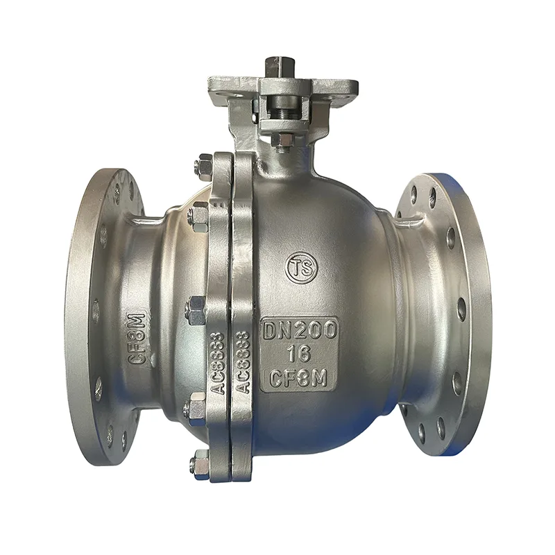 Stainless Steel Flange Ball klep