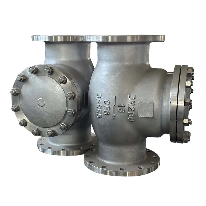 Stainless Steel Flanged Cék klep