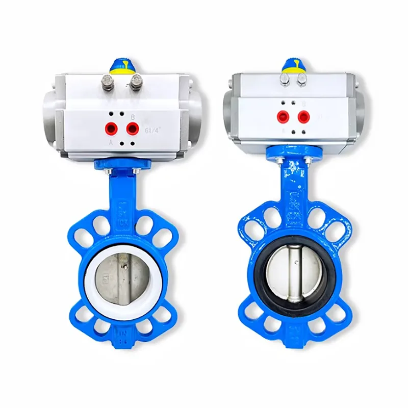 Stainless Steel Pneumatic Kukupu klep