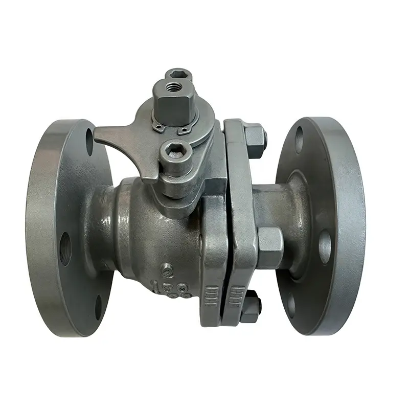 WCB Flanged Ball klep